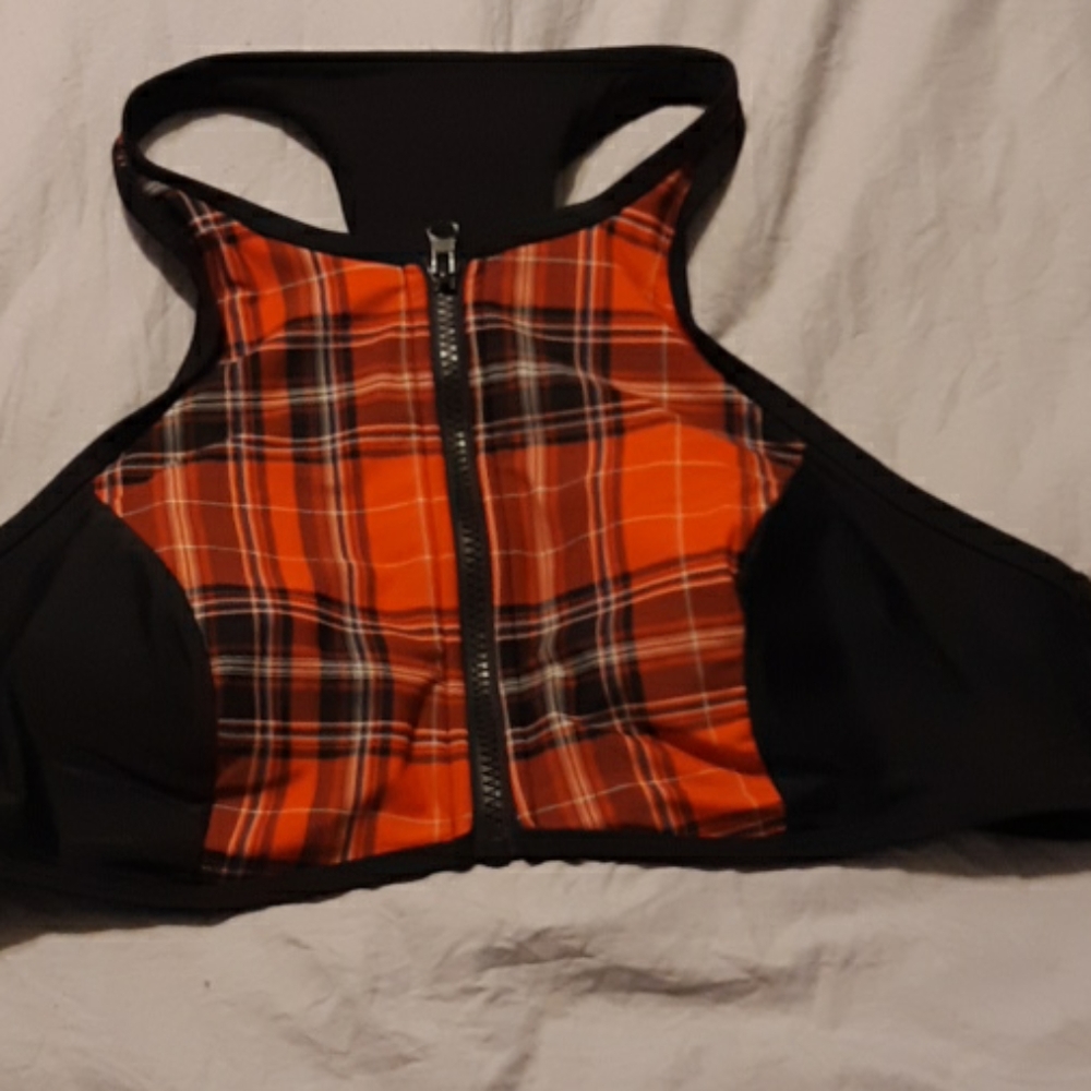 Plaid top